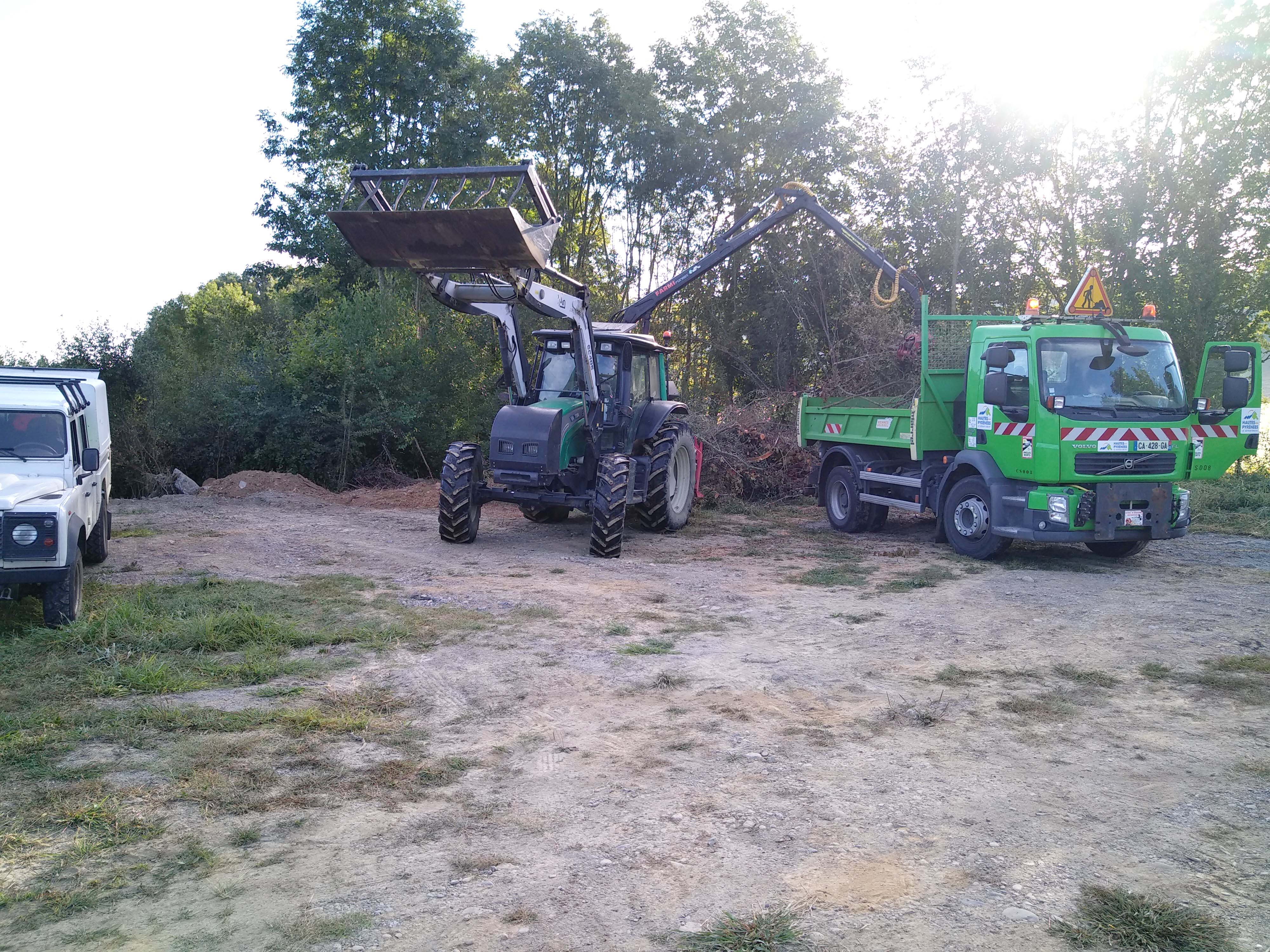 Travaux en partenariat avec le Conseil Départemental 65